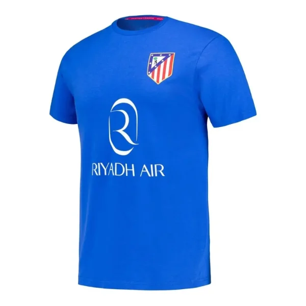 Atlético Madrid Blue Riyadh Air T shirt (2)