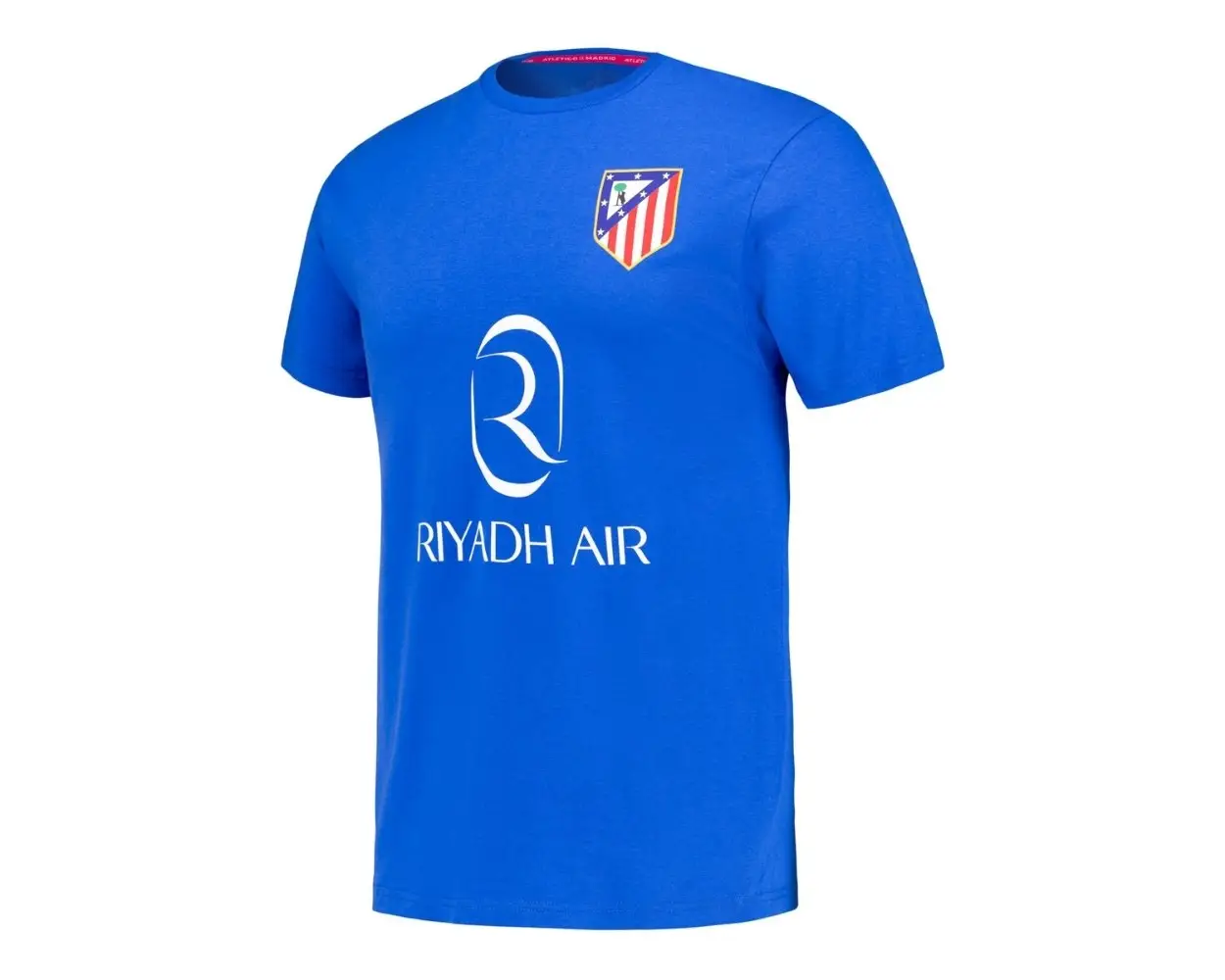 Atlético Madrid Blue Riyadh Air T shirt (2)
