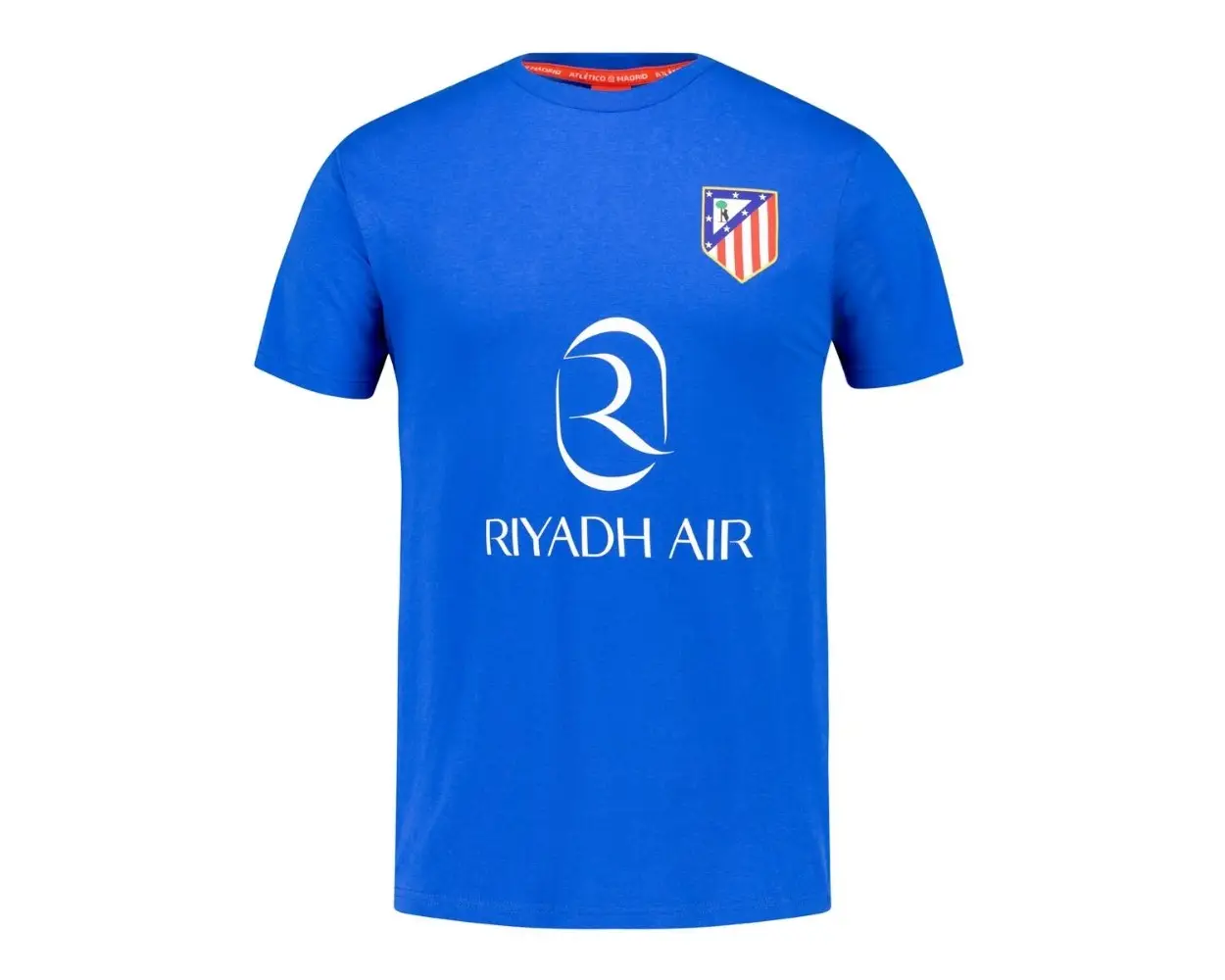Atlético Madrid Blue Riyadh Air T shirt (3)