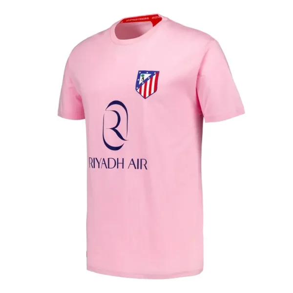Atlético Madrid Pink Riyadh Air T Shirt (2)