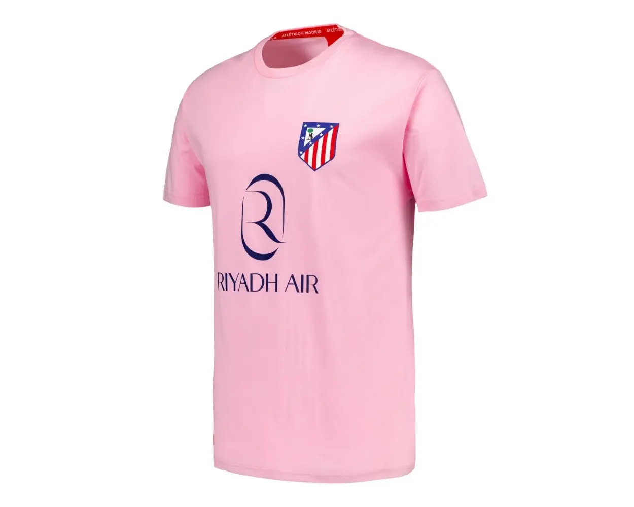 Atlético Madrid Pink Riyadh Air T Shirt (2)