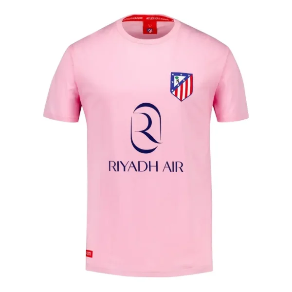Atlético Madrid Pink Riyadh Air T Shirt (3)