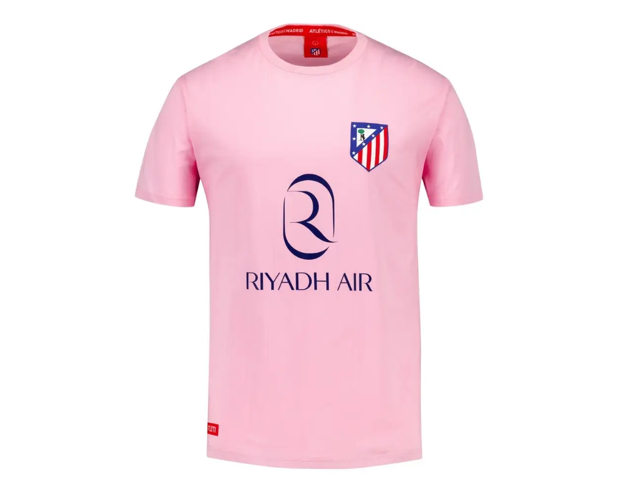 Atlético Madrid Pink Riyadh Air T Shirt (3)