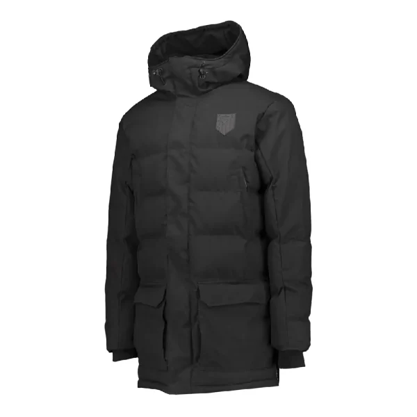 Soccer03 Atleti Black Adult Parka (2)
