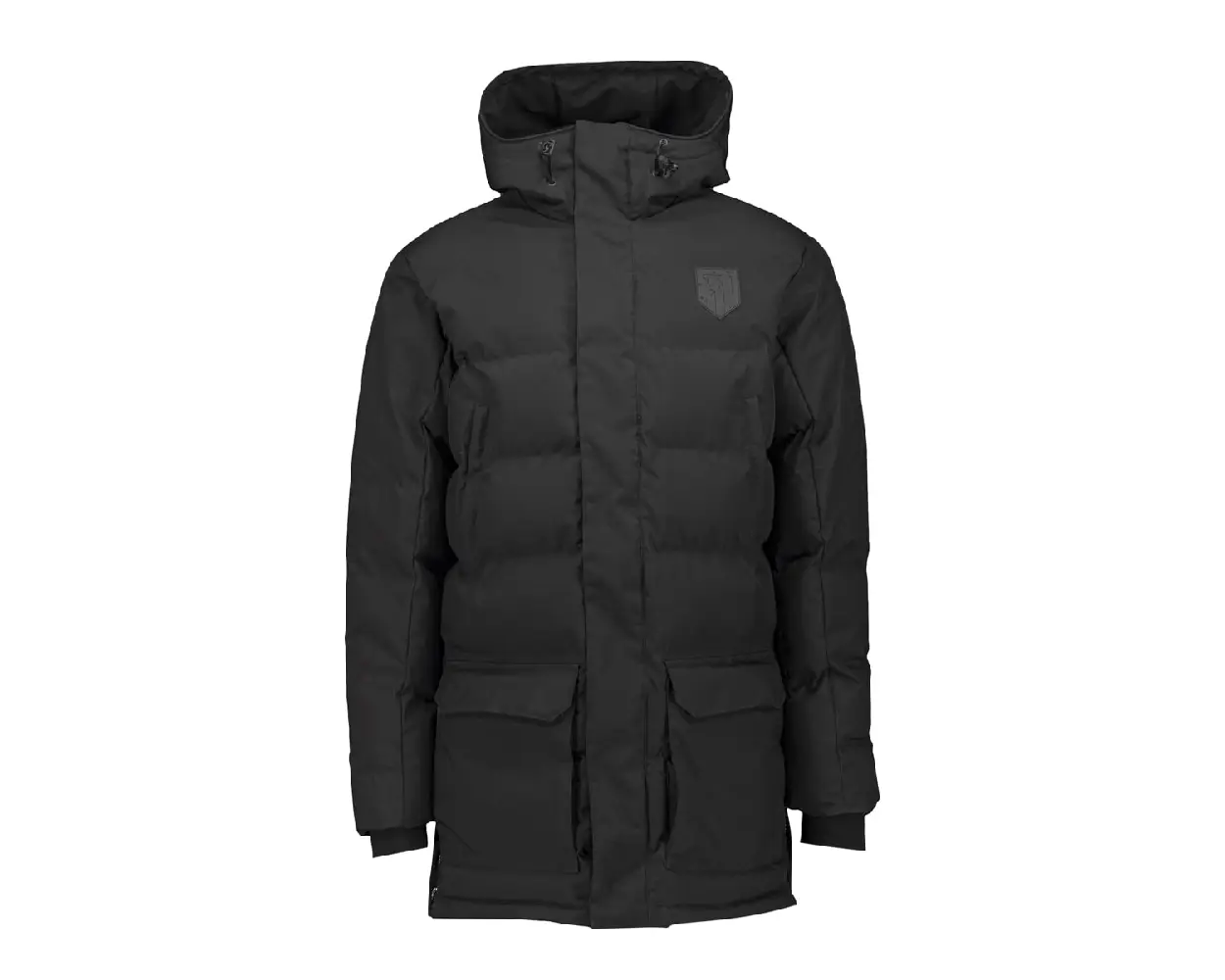 Soccer03 Atleti Black Adult Parka (3)