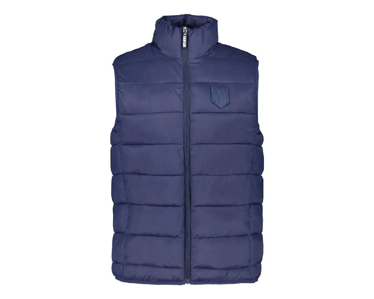 Soccer03 Navy Crest Vest Adult (3)
