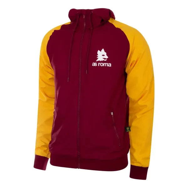 Soccer3 As Roma Retro Windrunner Coat (3)