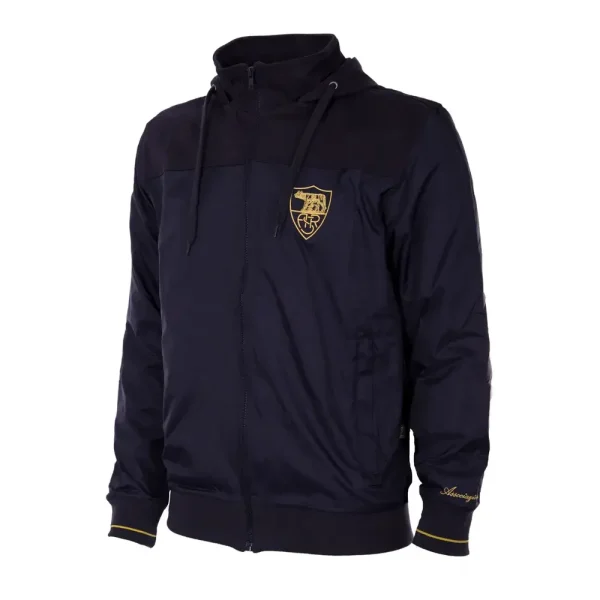 Soccer3 As Roma Retro Windrunner Jacket (3)