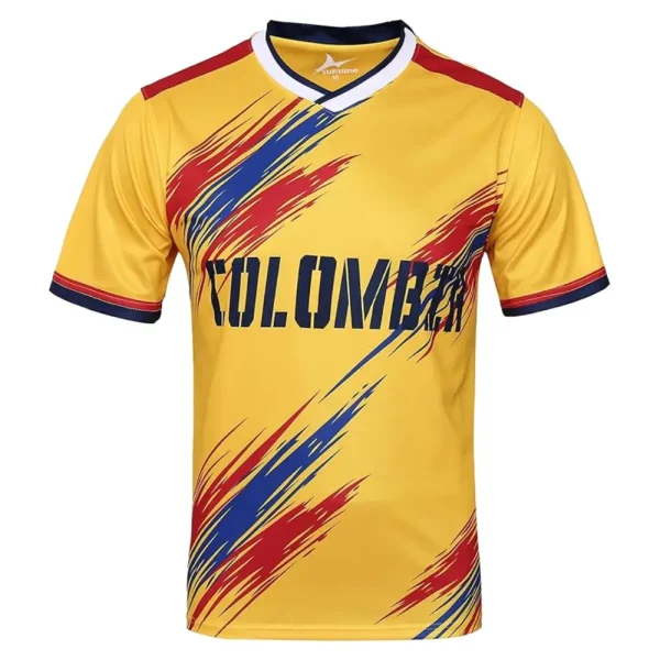 Soccer3 Colombia Personalized Fan Jerseys (5)