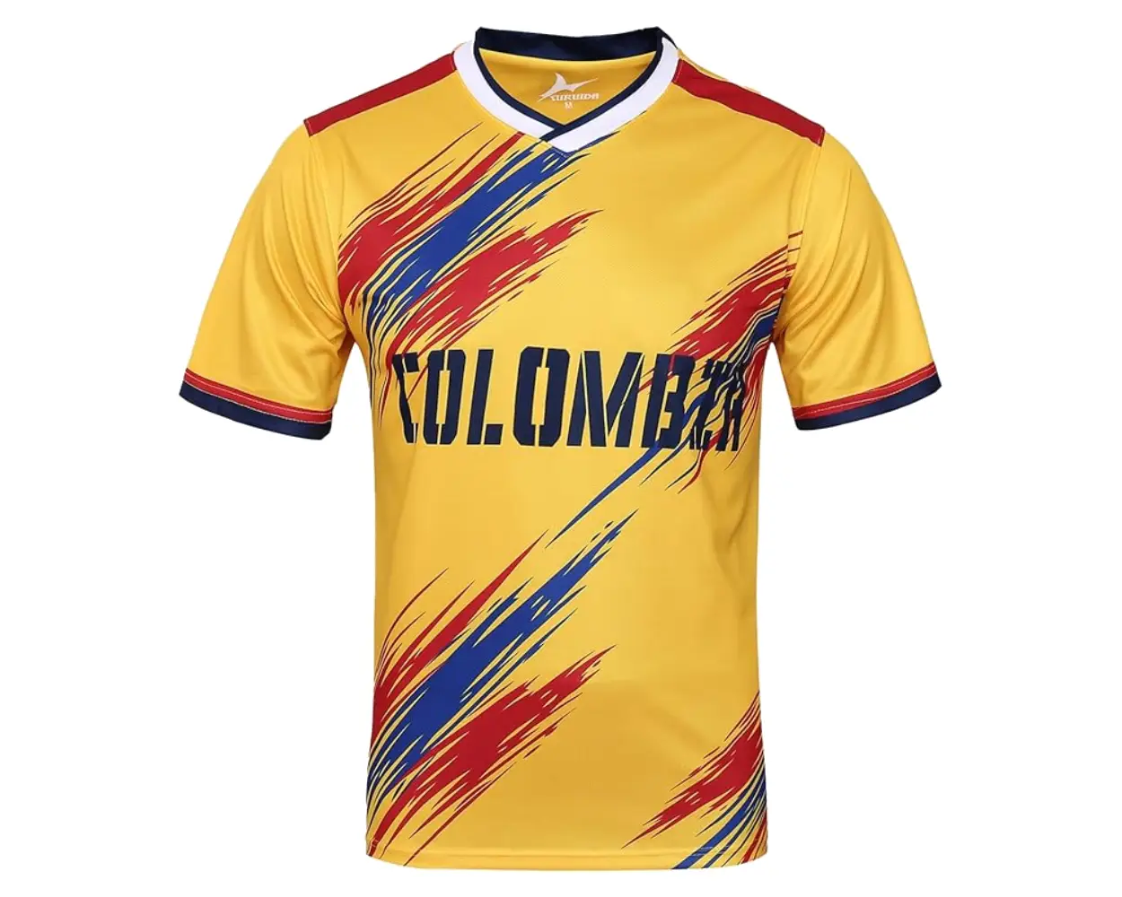 Soccer3 Colombia Personalized Fan Jerseys (5)