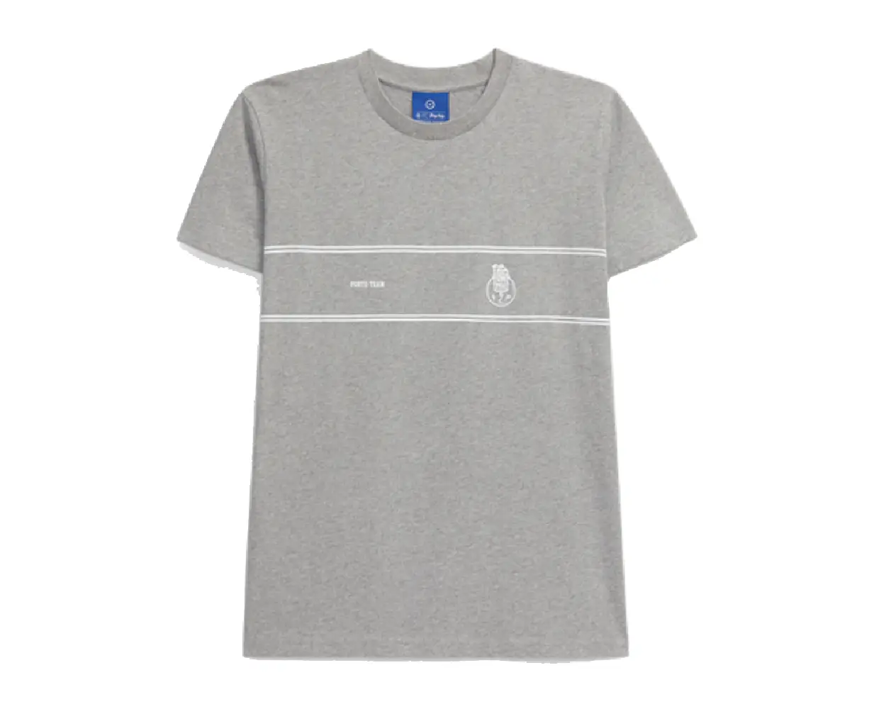 Soccer3 Grey FC Porto T Shirt BTS (4)