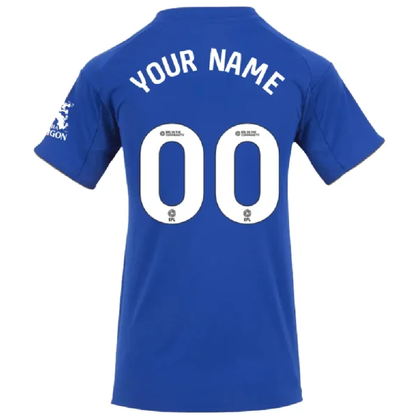 Soccer3 Leicester City Men's Home Shirt Womens Fitted (3)