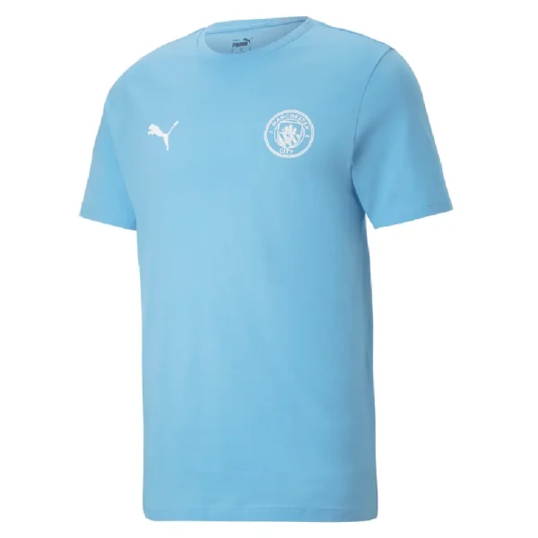 Soccer3 Manchester City Essentials Tee Blue (2)