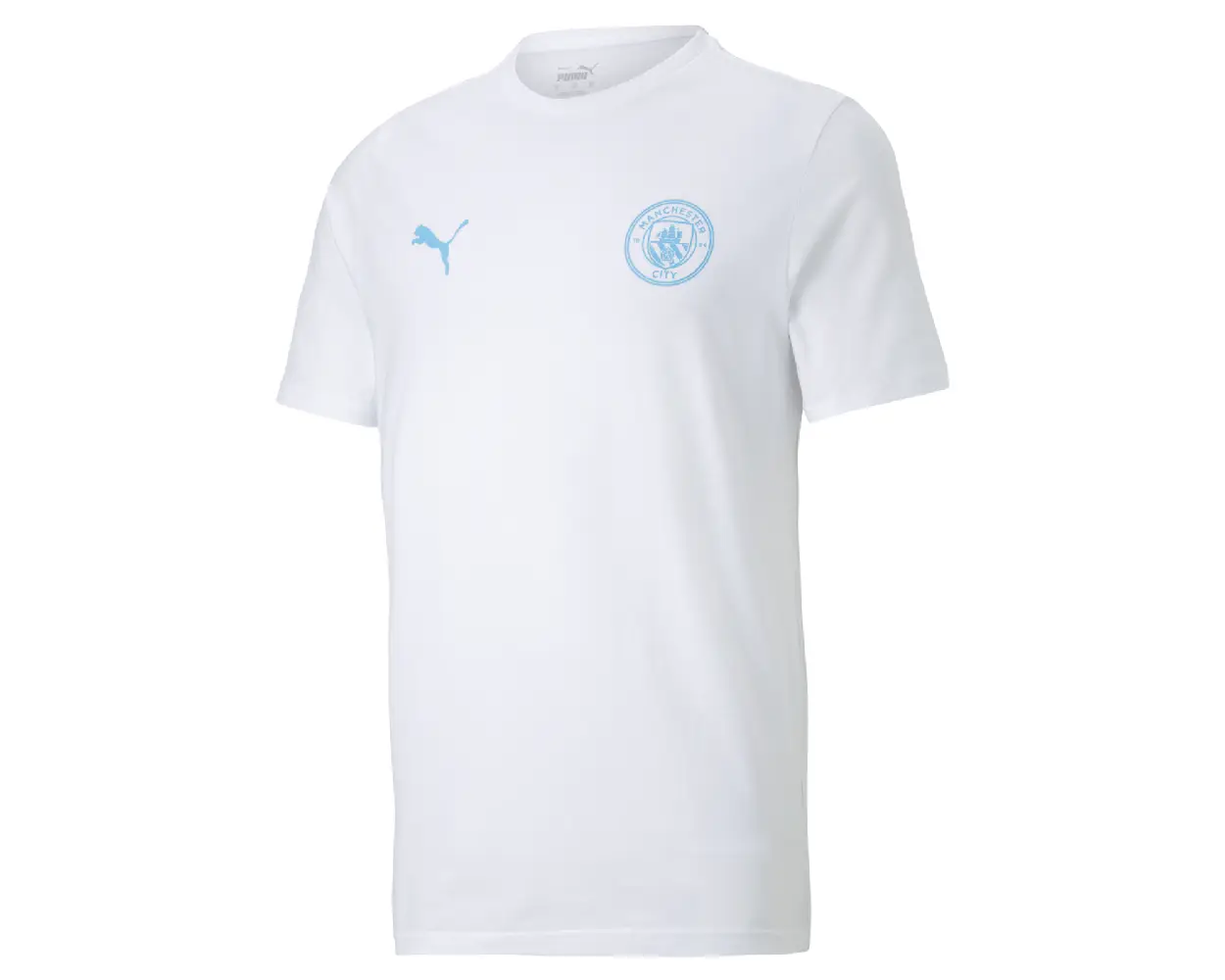Soccer3 Manchester City Essentials Tee Blue (4)