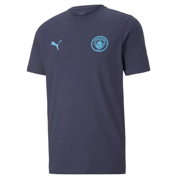 Soccer3 Manchester City Essentials Tee Navy (2)