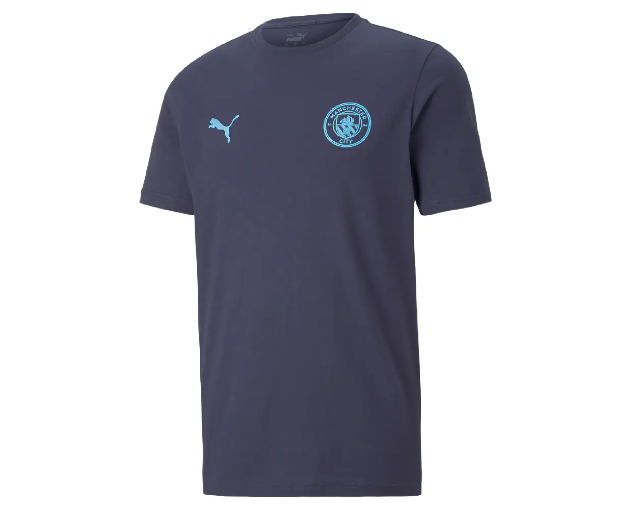 Soccer3 Manchester City Essentials Tee Navy (2)