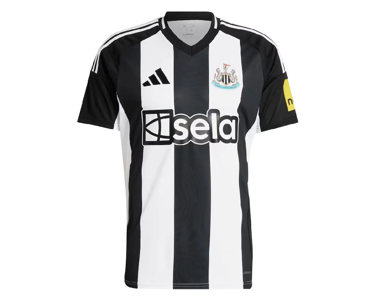 Soccer3 Newcastle United adidas 202425 Home Replica Jersey Black (3)