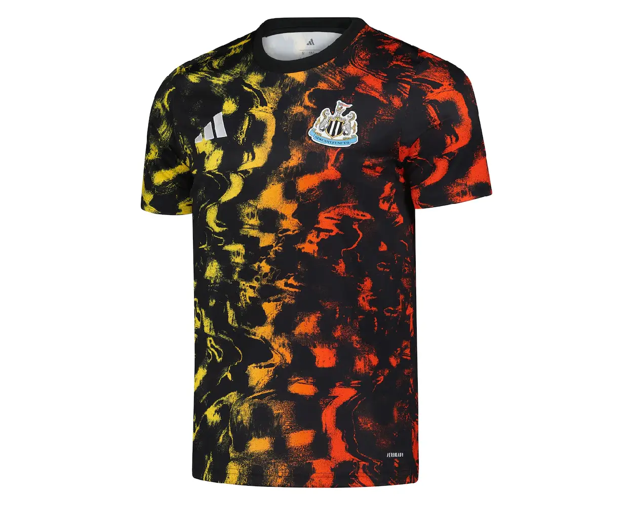 Soccer3 Newcastle United adidas 202526 AEROREADY Pre Match Top Black (3)