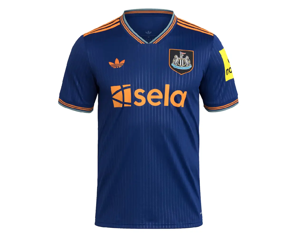 Soccer3 Newcastle United adidas 202526 Away Replica Jersey Blue (3)