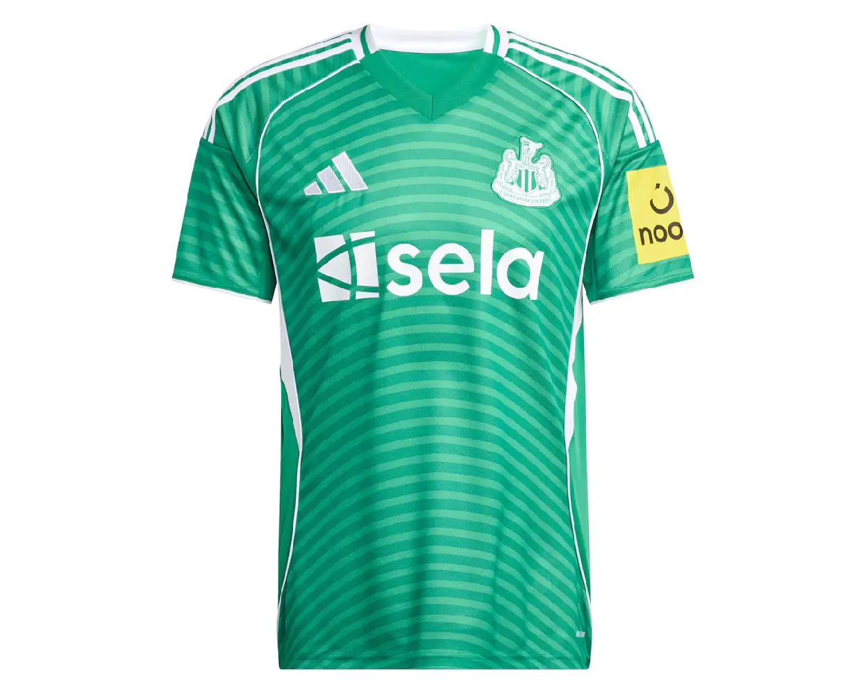 Soccer3 Newcastle United adidas 202526 Away Replica Jersey Green (5)