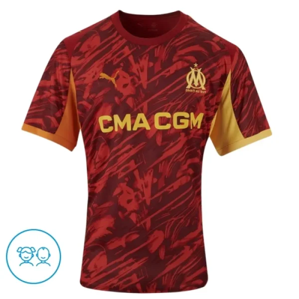Soccer3 OM Goalkeeper Shirt Junior Red 2526 (2)