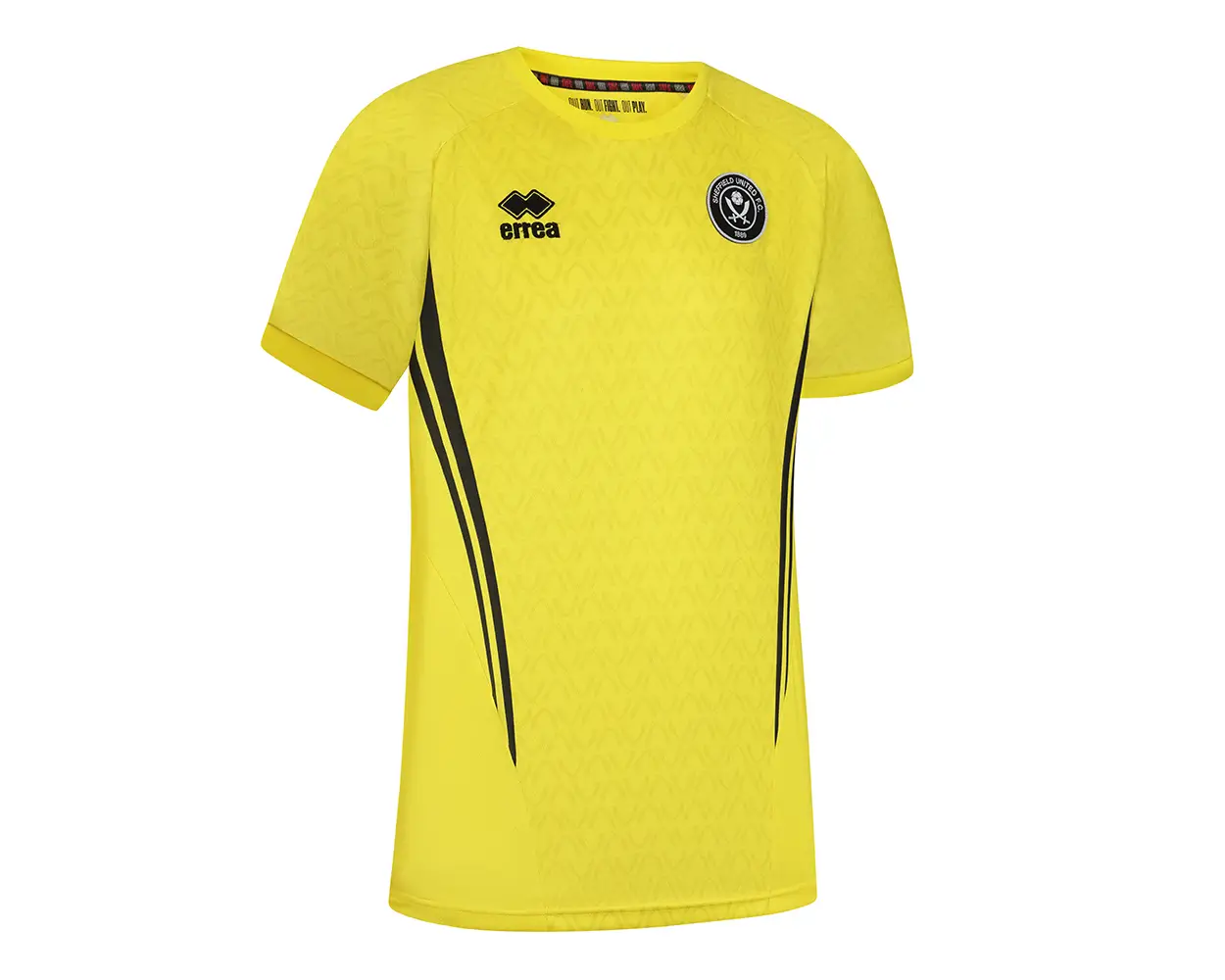 Soccer3 Sheffield United Adult GK Yellow SS Shirt 2526 (3)
