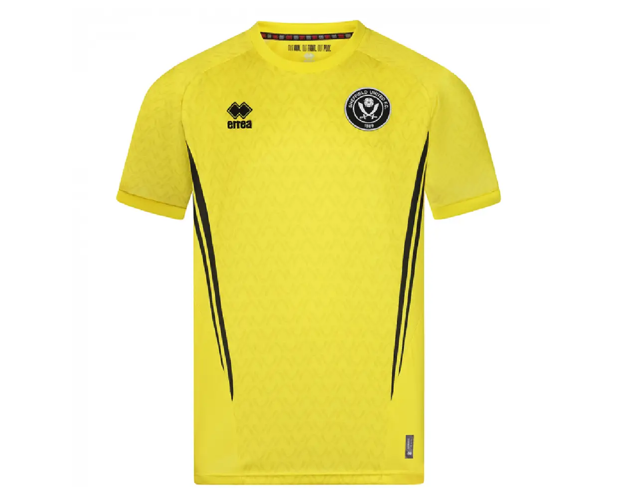 Soccer3 Sheffield United Adult GK Yellow SS Shirt 2526 (4)