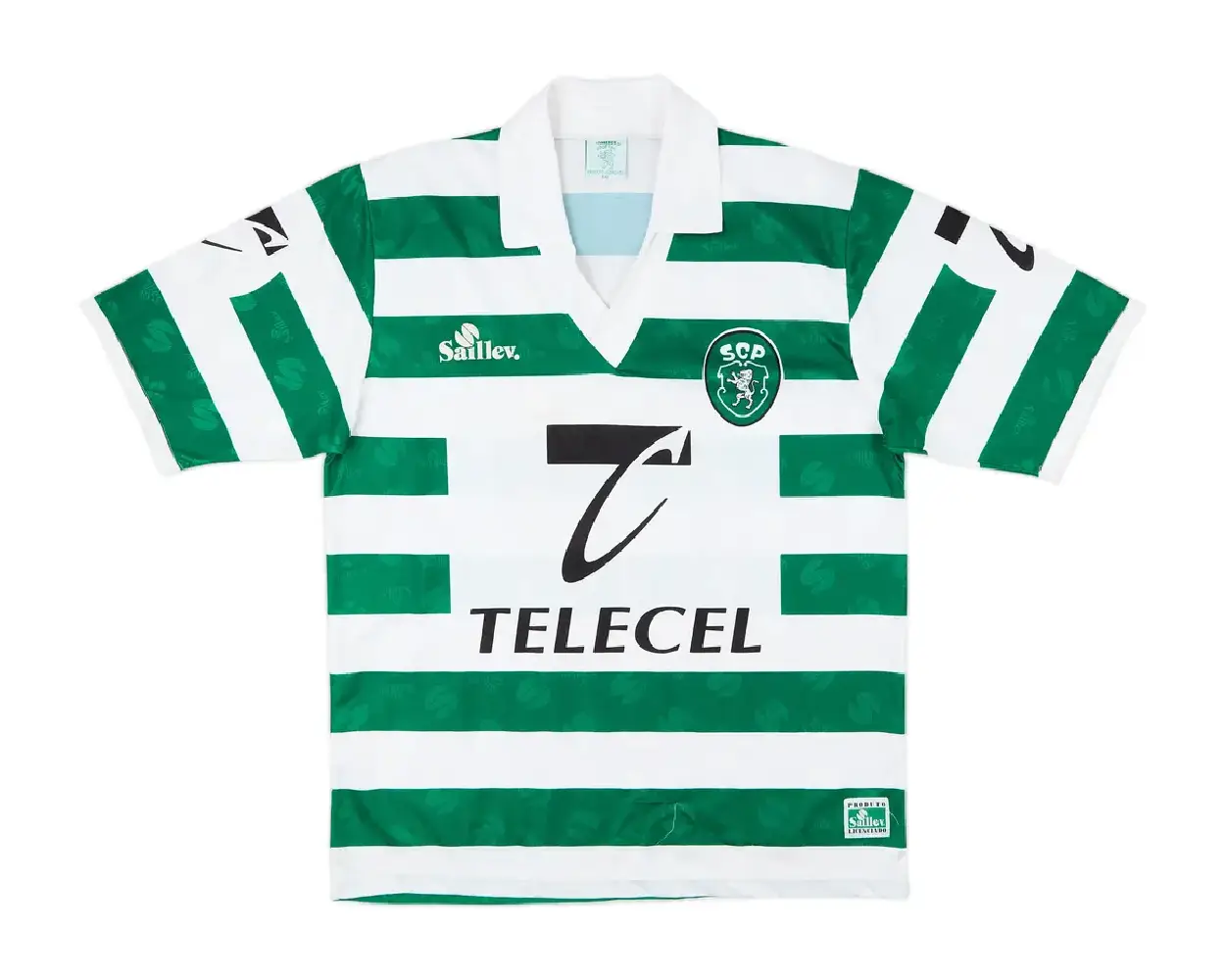 Soccer3 Sporting Lisbon 1995 96 Sporting Cp Saillev Home Shirt (2)