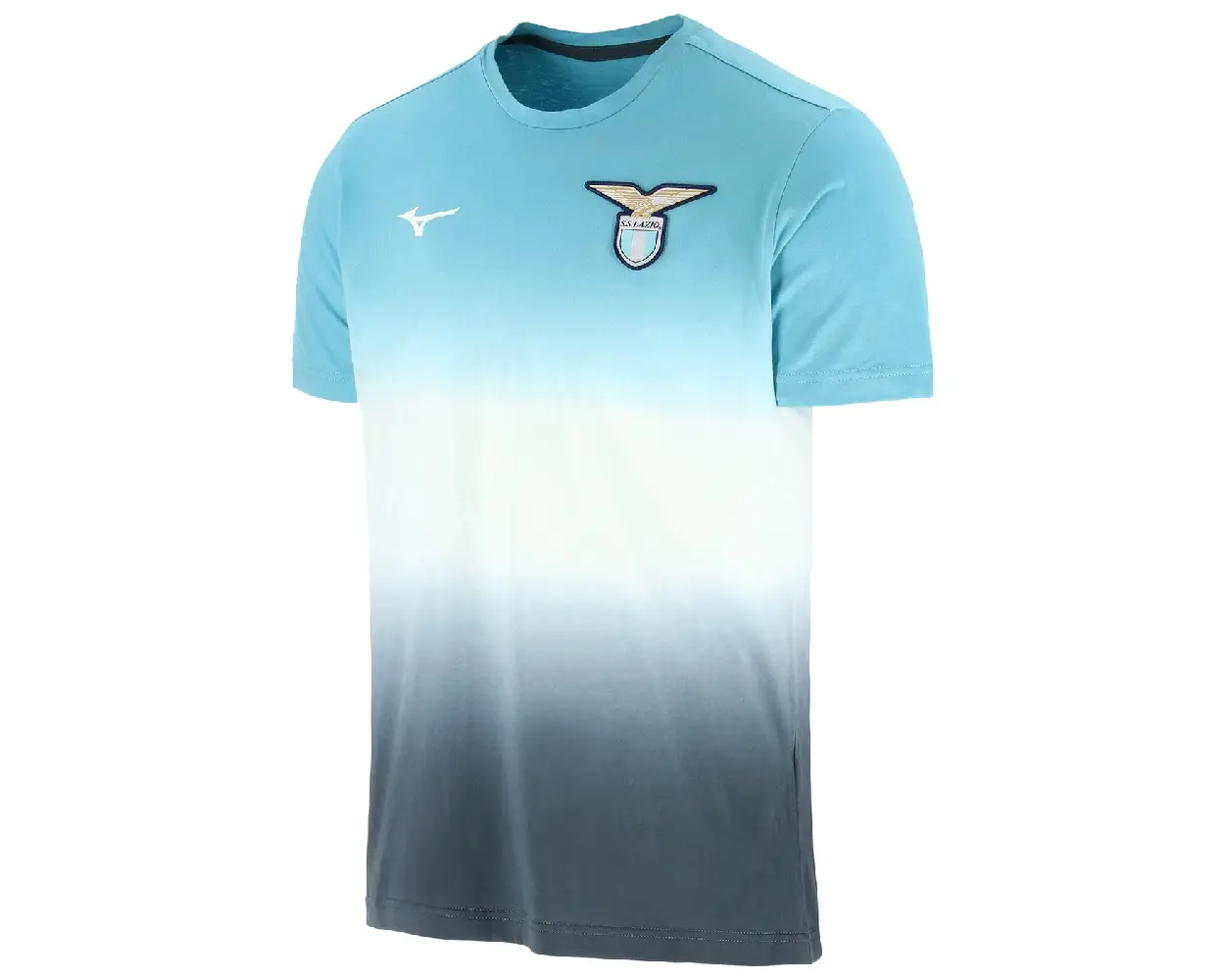 Soccer3 Ss Lazio Gradiant Retro Blue T Shirt (5)