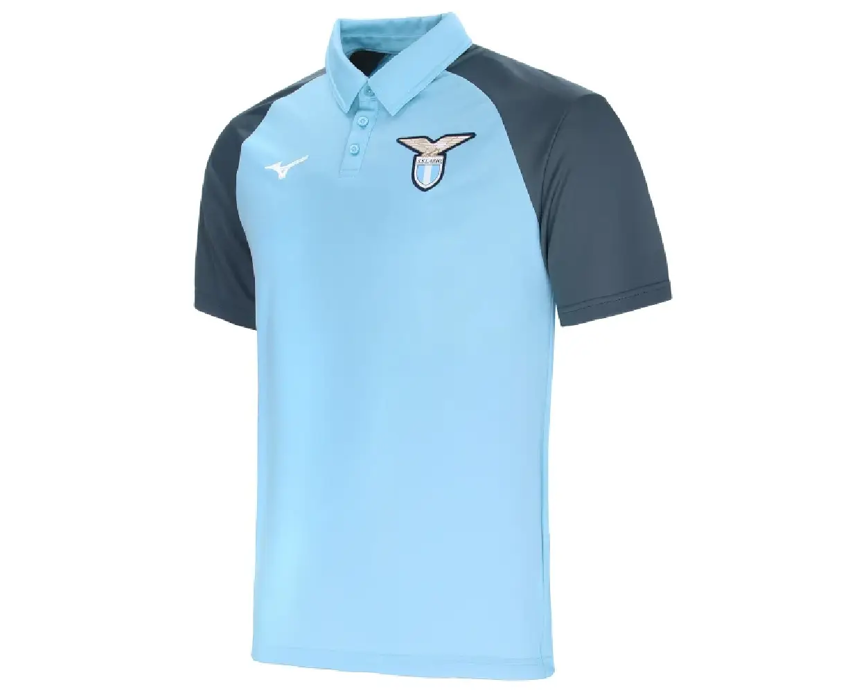 Soccer3 Ss Lazio Retro Blue Presentation Polo (5)