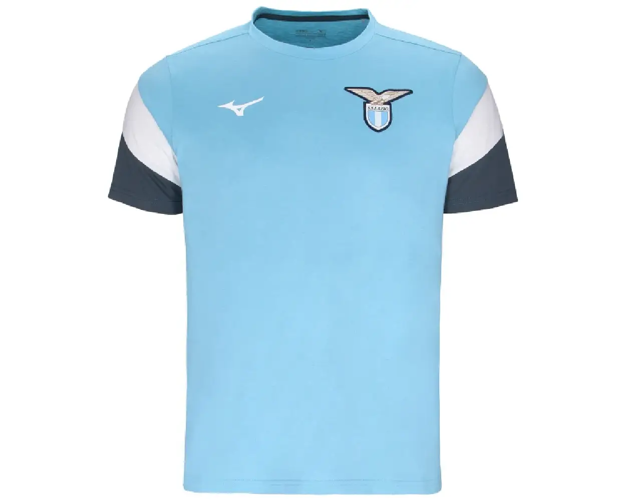 Soccer3 Ss Lazio Retro Blue Presentation T Shirt (5)