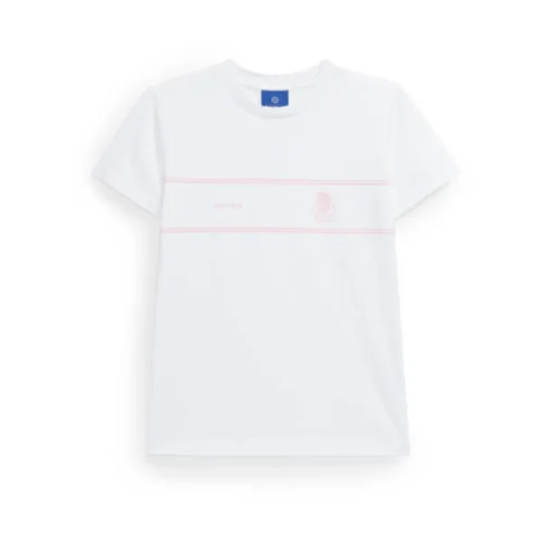 Soccer3 White and Pink Streak FC Porto T Shirt (4)