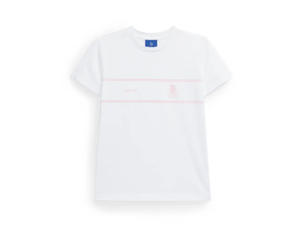 Soccer3 White and Pink Streak FC Porto T Shirt (4)