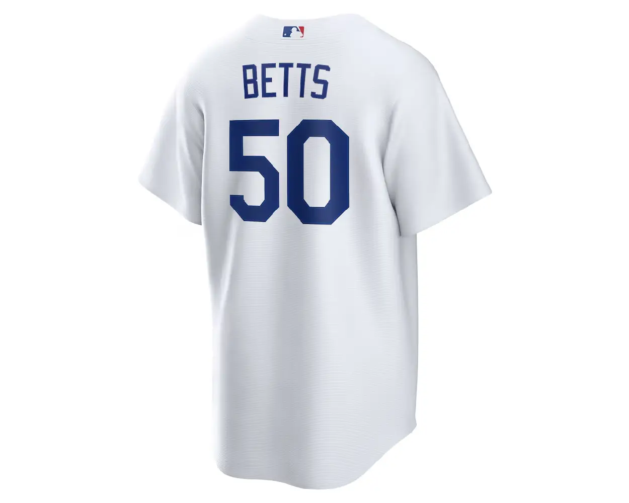 Soccers3 Mookie Betts Los Angeles Dodgers Jersey White (2)